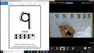 Writing Numbers 8 and 9
