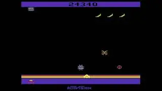 Spider Fighter Longplay (Atari 2600 Game)