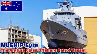 Luerssen Australia Launches NUSHIP Eyre, Second Arafura Class Offshore Patrol Vessels