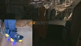 XR Boots VR locomotion