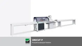 Schiebers&auml;ge UniCut P | Produktionsbeispiel Paletten