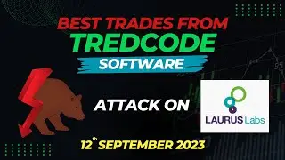 LAURAS LABS trade analysis with TREDCODE {Trading Cafe India} | 12 - 09 - 2023 | #tradeanalysis