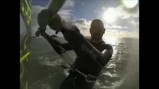 Windsurfing Marazion 9th November 2013