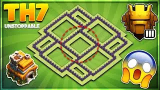 &ldquo;UNSTOPPABLE&rdquo;- TOWN HALL 7 (TH7) TITAN/TROPHY BASE DESIGN 2018- Clash Of Clans
