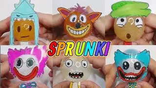 DIY Sprunki 😍 with nano tape series 1 #sprunki #incredibox #diy