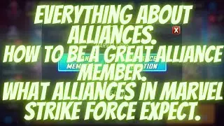 Beginner's Guide for Alliances in Marvel Strike Force