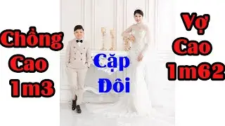 Nhóm Tí Hon Đi Đám Cưới Cặp Đôi Chồng Cao 1m3 Và Vợ Cao 1m62 | Thầy Giáo Tí Hon
