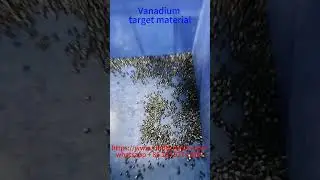 Vanadium target material #titanium #defense #gas #industrial