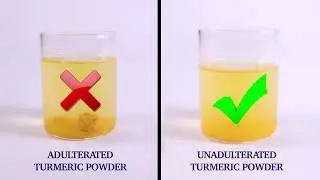 Testing Turmeric Powder adulteration with Yellow Clay | FSSAI