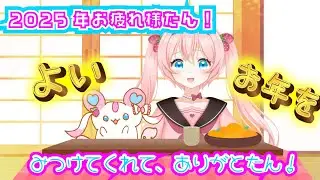 【年末挨拶】2025年振り返り！チャンネル登録ありがとたん！！【新人Vtuber】