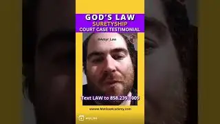 Suretyship testimonial - Gods Law