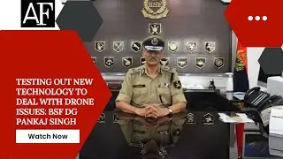 Testing out new technology to deal with drone issues: BSF DG Pankaj Singh