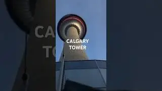Calgary Tower is better managed than Toronto Tower #shorts #calgarytower #canada