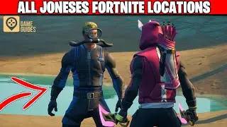 Where To TALK To The JONESES In FORTNITE - ALL LOCATIONS - The Spire Challenges