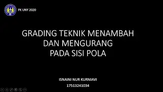 Grading Manual Teknik Menambah dan Mengurang pada Sisi Pola-Edisi Bebe Anak