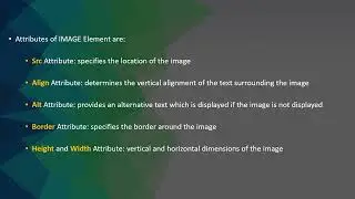 Image Element - HTML