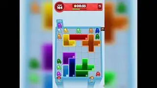 Drop Away Level 164 Solution Walkthrough