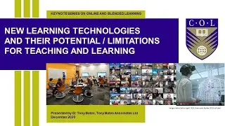 New Learning Technologies and their Potential/Limitations for Teaching and Learning