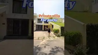 Private Villa for Party 😍🥳📍Vedic Village Bungalow.#travel#kolkatavlogger#travelvlogs#party#villa