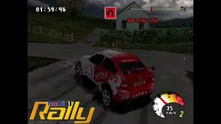 Mobil 1 Rally Championship PS1 Gameplay - Vauxhall Astra Kit Car