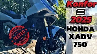 2025 Honda Xadv 750 Test / Bu motora scooter diyen var mı? / inceleme #motovlog
