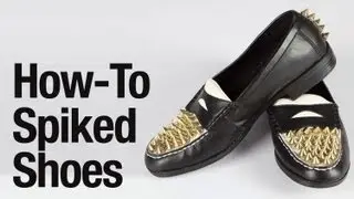 How-To Create Spiked Shoes