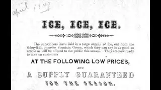 On Ice:  America's Nineteenth-Century Ice Age and the Making of Modern Life with Andrew Robichaud