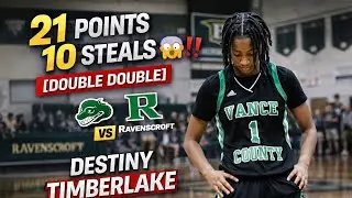 Destiny Timberlake Scores Double Double Against Ravenscroft (Ntq Highlights)