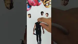 Guess the right one #avengers #characterchange #headfixing #shorts #shortvideo #uniqueartncraft