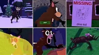 99Nights in the forest: All Deer/Story Cutscenes + All Jumpscares