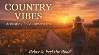 Late Night Country Vibes #5 🌅 | Relaxing Acoustic Folk & Americana Music for Driving & Chill