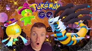 🔥HALLOWEEN PART 2 - ORIGIN GIRATINA RAID Hour! - Pok&eacute;mon GO Live!🔥