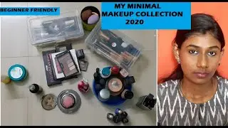 My minimal makeup collection 2020 | Soundariya Shankar