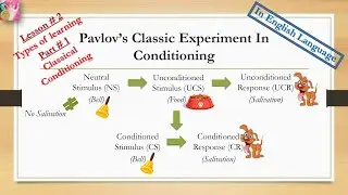 Classical Conditioning | Learning | Types of Learning | In English Language | By Dear Knowledge