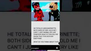 Sorry it does not look too well I tried #miraculous