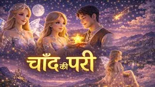चाँद की परी और अधूरा वादा 🌙 | Emotional Fairy Tale Hindi | Heart Touching Story #story #fairytales 