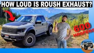 Roush Performance Exhaust Sound Test on a Ford Raptor #Shorts