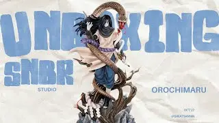 SNBR Studio Orochimaru Resin Statue [Late Night Figure Review]