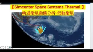 【Simcenter Space Systems Thermal】The motion of a orbiting satalite-SST軌道衛星動態分析-針對太空應用的封閉輻射建模GEO、LEO