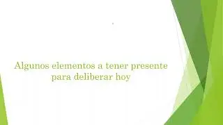M&eacute;todo de deliberaci&oacute;n HLS 2022 Trim parte 1  Introducci&oacute;n