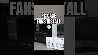 PC CASE FANS INSTALL - MACUBE 110 #shorts #pc #deepcool #airflow #cooling