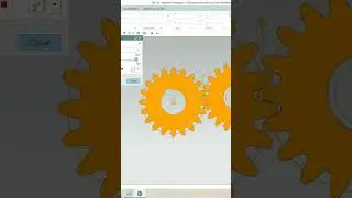 Gear motion simulation on UG-NX