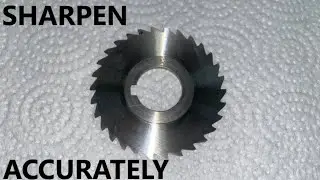 HOW TO SHARPEN A SLITTING SAW