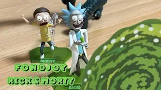 Обзор фигурки Рика и Морти от Fondjoy в масштабе 1/12.
