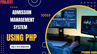 Admission Management System With Log in System ||  PHP With Source Code ｜ PHP Project 2024