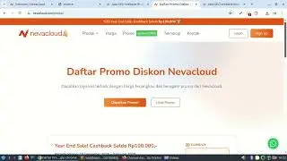 Promo Diskon VPS Cloud Rp100rb Nevacloud