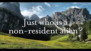 Who are non-resident alien individuals?