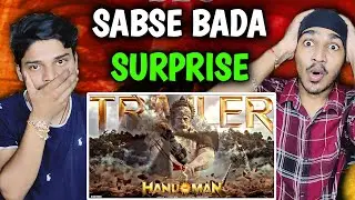 Hanuman Hindi Trailer | REACTION | Prasanth Varma | Teja Sajja |