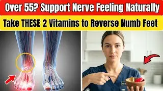 Over 60? These 2 Vitamins Support Better Feeling in Numb Feet| Senior Health Tips