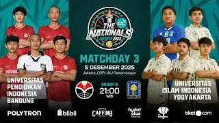 UPI Bandung vs UII Yogyakarta (Group B | Putra) &ndash; CL Futsal 2025 - The Nationals